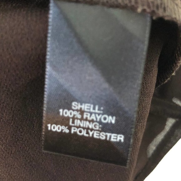 Avenue LS buttonup lined top w/front ruffle 22/24 - Picture 3 of 6